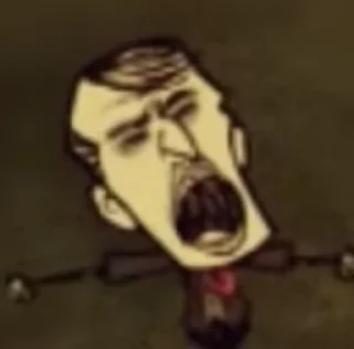 😫 emoji don't starve stickers Telegram sticker 15 of 30
