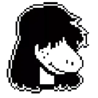 Sticker from Deltarune