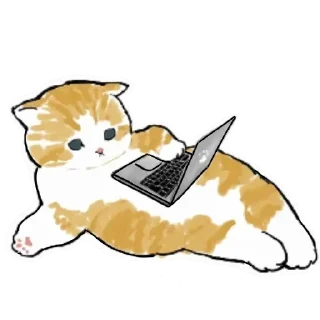 👩‍💻 emoji котики :: @mzxwzq Telegram sticker 12 of 85