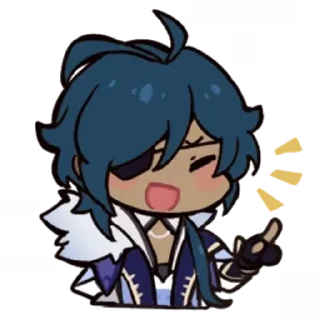 🌟 emoji Genshin Impact Chibi Telegram sticker 11 of 120