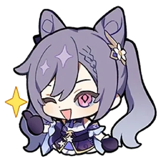🌟 emoji Genshin Impact Chibi Telegram sticker 23 of 120