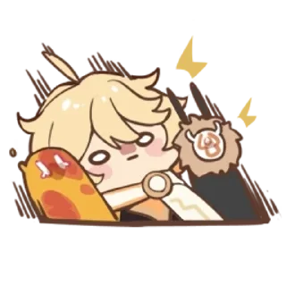 🌟 emoji Genshin Impact Chibi Telegram sticker 15 of 120