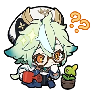 🌟 emoji Genshin Impact Chibi Telegram sticker 19 of 120