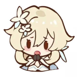 🌟 emoji Genshin Impact Chibi Telegram sticker 14 of 120