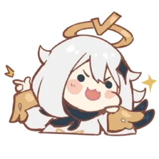 🌟 emoji Genshin Impact Chibi Telegram sticker 6 of 120