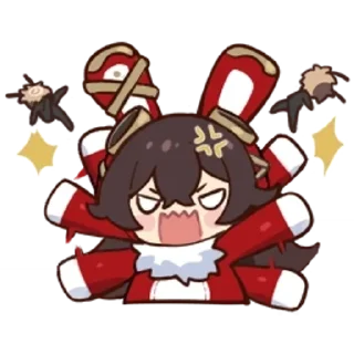 🌟 emoji Genshin Impact Chibi Telegram sticker 12 of 120