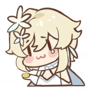 🌟 emoji Genshin Impact Chibi Telegram sticker 16 of 120