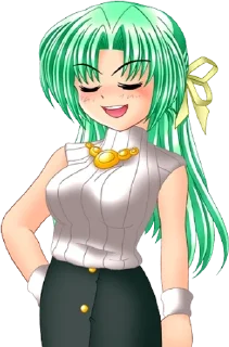 😌 emoji Higurashii !! Telegram sticker 5 of 86