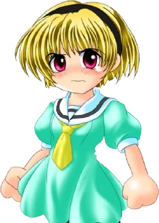 😢 emoji Higurashii !! Telegram sticker 11 of 86