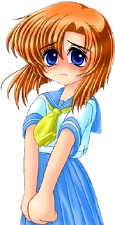 😥 emoji Higurashii !! Telegram sticker 21 of 86