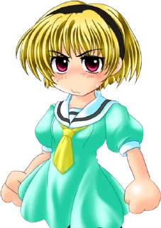 😤 emoji Higurashii !! Telegram sticker 16 of 86