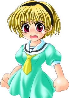 😟 emoji Higurashii !! Telegram sticker 10 of 86