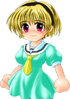 🙂 emoji Higurashii !! Telegram sticker 8 of 86