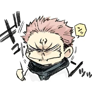 Sticker from Sukuna