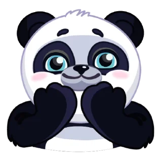 😘 emoji Панда Telegram sticker 8 of 22