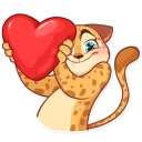 ❤ emoji Orange Sunshine Telegram sticker 21 of 26