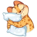 💤 emoji Orange Sunshine Telegram sticker 16 of 26