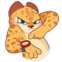 😠 emoji Orange Sunshine Telegram sticker 19 of 26
