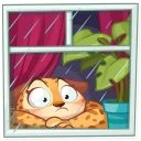 ☹ emoji Orange Sunshine Telegram sticker 17 of 26