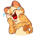 😂 emoji Orange Sunshine Telegram sticker 1 of 26