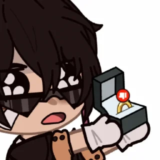 Sticker from По поводу коллаба @frog_animeshnik