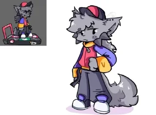 😼 emoji Кошка капи Telegram sticker 15 of 34