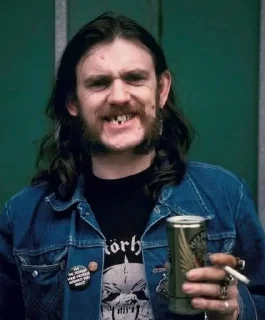 Sticker from Lemmy Kilmister/ motorhead