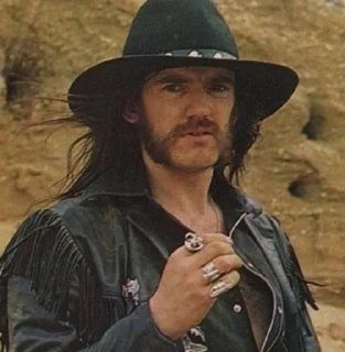 Sticker from Lemmy Kilmister/ motorhead