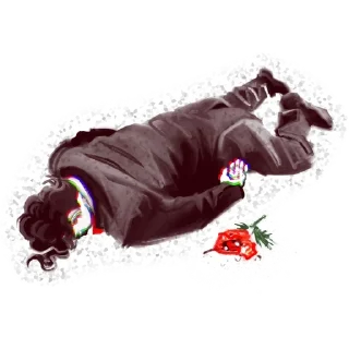 🌹 emoji счастливый человек цезарь Telegram sticker 5 of 11