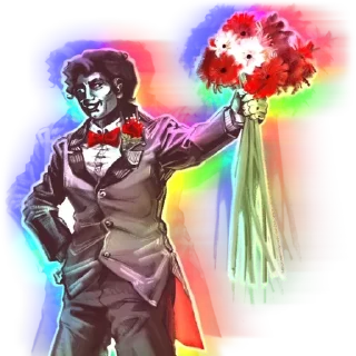 🌹 emoji счастливый человек цезарь Telegram sticker 10 of 11