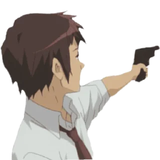 🔫 emoji Мем Telegram sticker 23 of 117