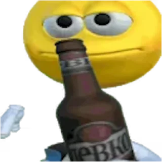 🍺 emoji мем Telegram sticker 18 of 90