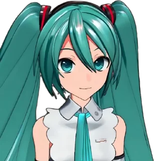 Sticker from Miku