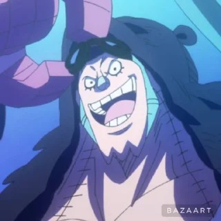 😏 emoji ONE PIECE GOLD Telegram sticker 24 of 45