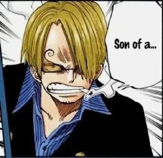 Sticker from One piece!! By @lukylqwq
