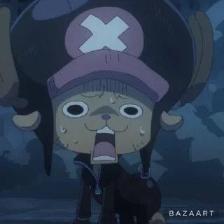 😰 emoji ONE PIECE GOLD Telegram sticker 18 of 45