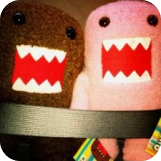 🫥 emoji DOMO Telegram sticker 20 of 65