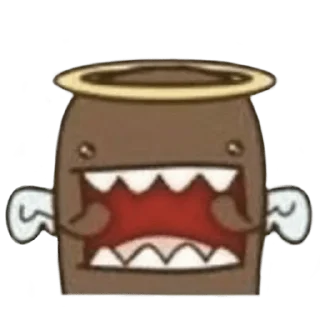 😇 emoji domo @huysor1 Telegram sticker 7 of 17