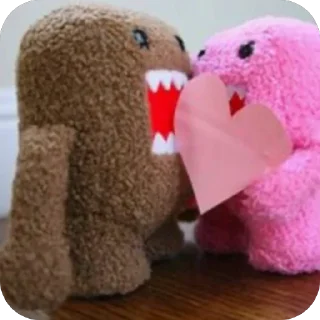 🫥 emoji DOMO Telegram sticker 16 of 65