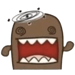 😵‍💫 emoji domo @huysor1 Telegram sticker 10 of 17