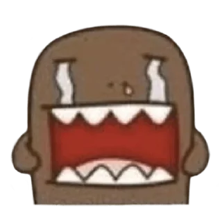 😭 emoji domo @huysor1 Telegram sticker 16 of 17