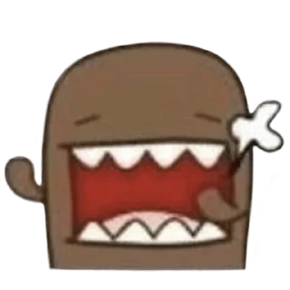😴 emoji domo @huysor1 Telegram sticker 9 of 17
