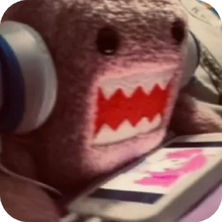 🫥 emoji DOMO Telegram sticker 11 of 65