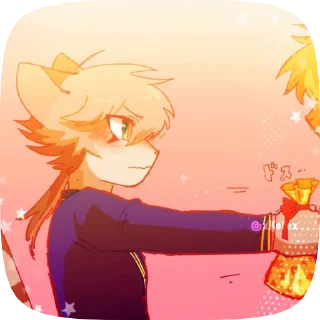 🌟 emoji 𝗦𝗮𝗻𝗱 𝗦𝘁𝗼𝗿𝗺 🌪 | @xKofex | Telegram sticker 6 of 32
