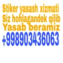 Sticker from 👉👉@byMaestro 👈👈 Murojat uchun