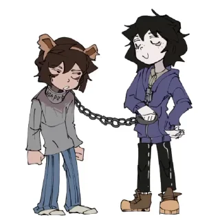 💋 emoji BYLER ENDGAME ::@bucklii @fStikBot Telegram sticker 10 of 14