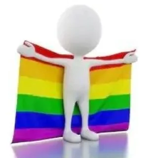 🏳‍🌈 emoji БЛЯДЬ Telegram sticker 18 of 119