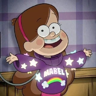 Sticker from Mabel Pines • @Earth928B