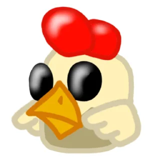 😕 emoji Чикенпак Telegram sticker 9 of 31