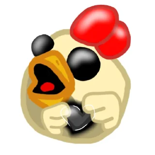 🖤 emoji Чикенпак Telegram sticker 21 of 31